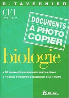 Biologie ce1 cycle fiches - ce1,,