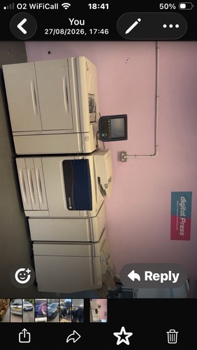 Xerox j75 color - xerox, press,