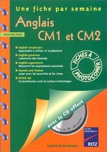 Anglais cm1 cm2 fiches à - anglais,