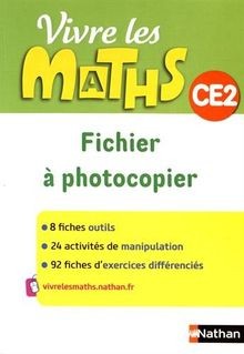Vivre les maths ce2 - maths, cycle