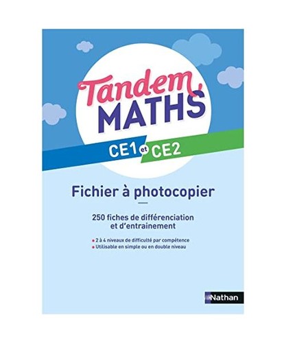 Tandem maths ce1 ce2 - tandem,