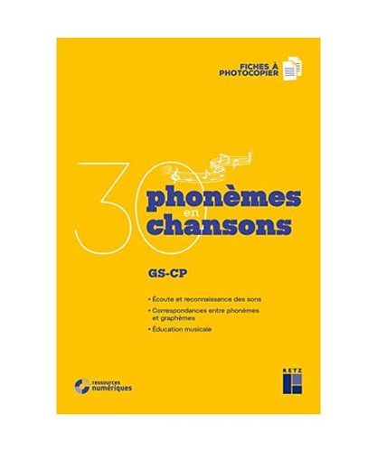 Phonèmes 30 chansons - en,