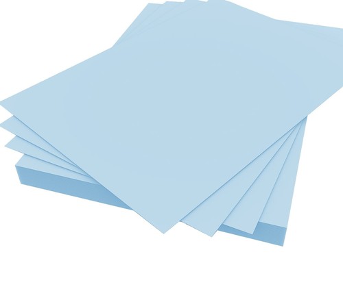 Pastellkarte blaue seiten - pastellkarte,